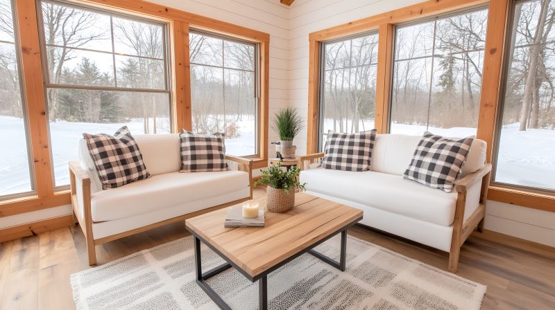 Elegant Sunroom Interior